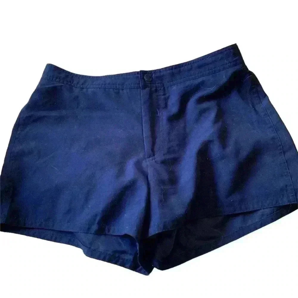 South Point high rise, royal blue skort with elastic back waistband